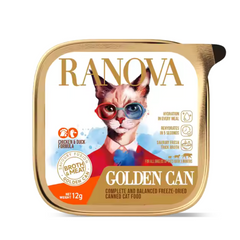 RANOVA Golden Can Complete Freeze-Dried Canned Cat Food