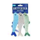 Rosewood Battersea Fish Catnip Cat Toy 3pcs