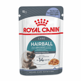 Royal Canin Adult Hairball Care Wet Cat Food Pouches in Jelly 12 x 85g