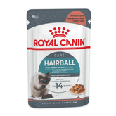Royal Canin Adult Hairball Care Wet Cat Food Pouches in Gravy 12 x 85g