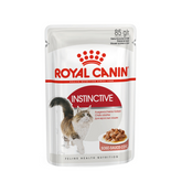 Royal Canin Adult Instinctive Gravy Wet Cat Food Pouches 12 x 85g