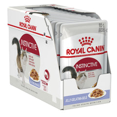 Royal Canin Adult Instinctive Jelly Wet Cat Food Pouches 12 x 85g