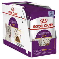 Royal Canin Adult Sensory Taste Wet Cat Food Pouches in Jelly 12 x 85g