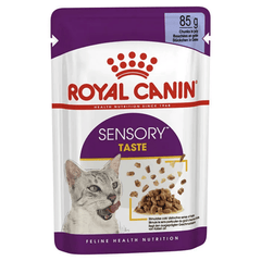 Royal Canin Adult Sensory Taste Wet Cat Food Pouches in Jelly 12 x 85g