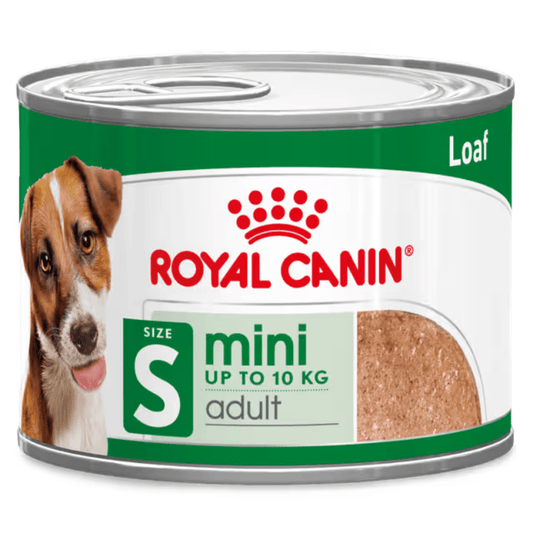Royal Canin Mini Adult Loaf Wet Dog Food Can 195g