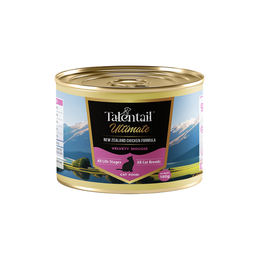 Talentail Ultimate New Zealand Wet Cat Food Chicken Mousse 180g