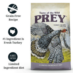 Taste of the Wild PREY Turkey Cat Dry Food 6.8kg