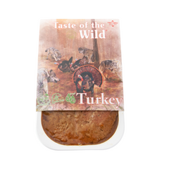 Taste of the Wild Turkey and Duck with Fruit and Vegetables Tray Dog Wet Food 390g