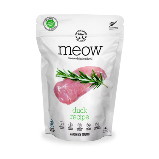 THE NEW ZEALAND NATURAL Meow Duck Freeze Dried Cat Food