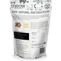 THE NEW ZEALAND NATURAL Meow Wild Goat Freeze Dried Cat Treat 50g