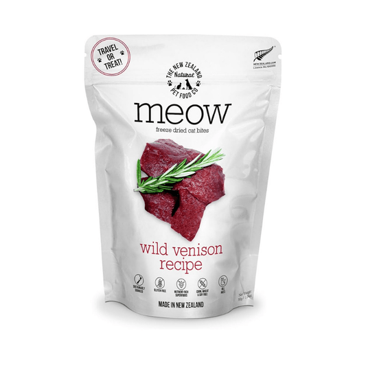 THE NEW ZEALAND NATURAL Meow Wild Venison Freeze Dried Cat Food