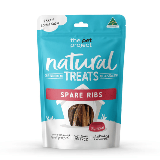 The Pet Project Spare Ribs Dog Treats 120g