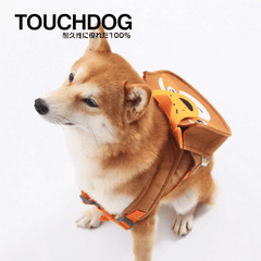 Touchdog Forest and Friends Dog Backpack Raccoon