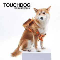 Touchdog Forest and Friends Dog Backpack Raccoon