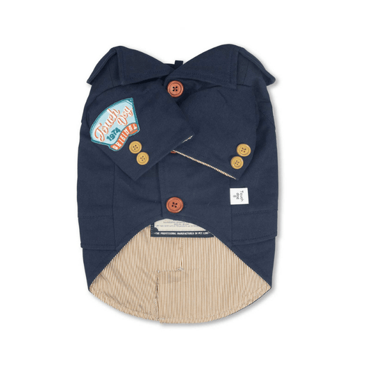 Touchdog Vogue Fashion Dog Suit Jacket Blue