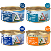 Trilogy Adult Can in Bone Broth Wet Cat Food 85g