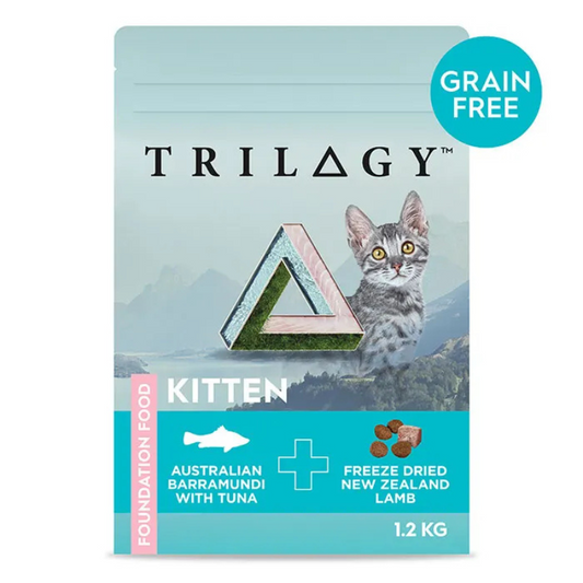 Trilogy Barramundi & Tuna Kitten Food 1.2kg