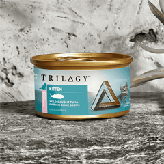 Trilogy Kitten Can in Bone Broth Wet Cat Food 85g