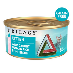 Trilogy Kitten Can in Bone Broth Wet Cat Food 85g