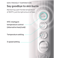 Uah Pet Fluffy-1 Intelligent Temperature Control Pet Hair Dryer