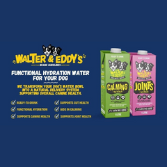 Walter & Eddy's Dog Wellness Water Calming + Gut Health 1L