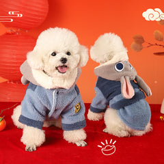 Warm Pet Hoodie for Cats and Dogs