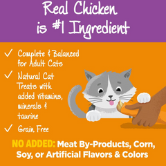 Wellness Lickable Chicken Natural Cat Treat 12g x 6