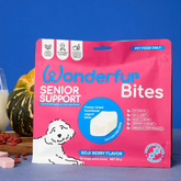 Wonderfur Freeze-Dried Yogurt Bites Senior Support Dog Treats 50g