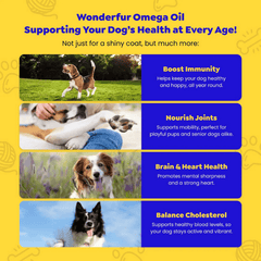 Wonderfur Tasmanian Atlantic Salmon Super Omega Oil for Dogs & Cats 250mL
