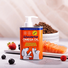 Wonderfur Tasmanian Atlantic Salmon Super Omega Oil for Dogs & Cats 250mL