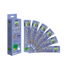 YumGuard Puree Star Chicken with Cranberry & Blueberry Cat Treat 6x14g