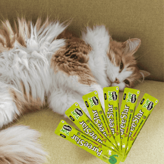 YumGuard Puree Star Chicken with Papaya Cat Treat 6x14g