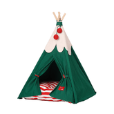 ZEZE Pet Tent Christmas Snow Mountain