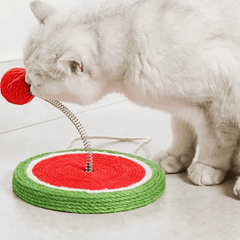 ZEZE Sisal Spring Ball Cat Toy