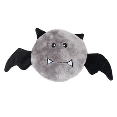 ZippyPaws Halloween Brainey Plush Squeaker Dog Toy Bat