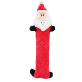 ZippyPaws Holiday Jigglerz Santa Dog Toy