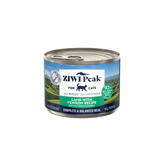 Ziwi Peak Lamb with Venison Recipe Wet Cat Food Cans 185g