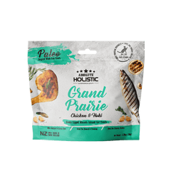 Absolute Holistic Air Dried Cat Treats Grand Prairie Chicken and Hoki 50g