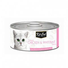 Kit Cat Grain Free Wet Cat Food Can 80g