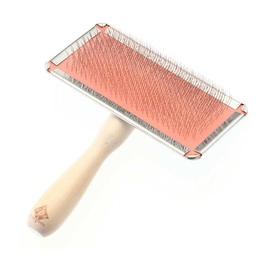 Petio Preciante Soft Slicker Brush for Long Hair Dog And Cat Large