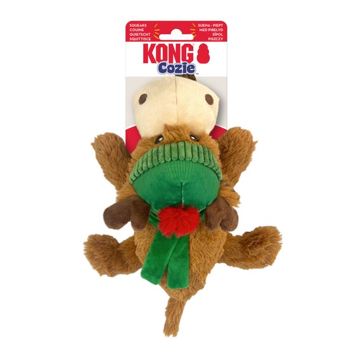 KONG Holiday Cozie Reindeer Medium Christmas Dog Toy