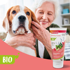 Beaphar BIO Shiny Coat Shampoo with old lady