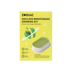 ZODIAC Soilless Wheatgrass Growing Kit – Yellow