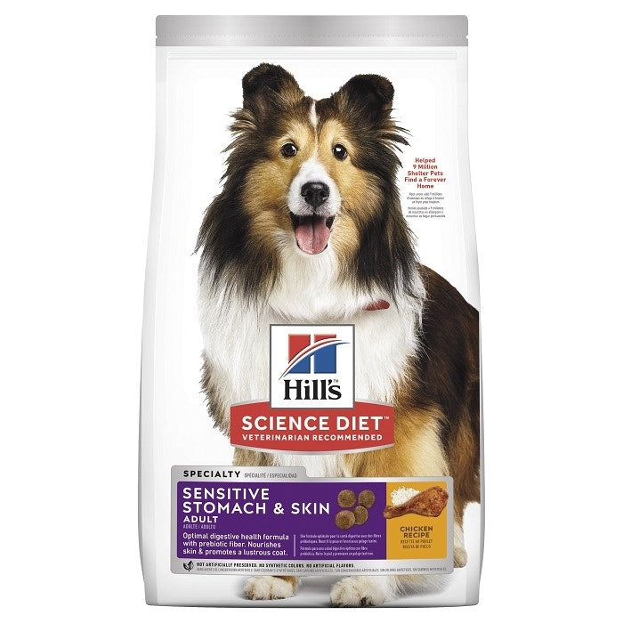 Hills Science Diet Adult Sensitive Stomach Skin Dry Dog Food