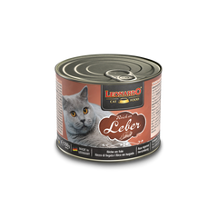 LEONARDO Wet Cat Food Cans Liver 200g