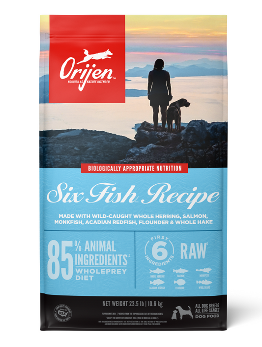 ORIJEN Six Fish Recipe Dog Dry Food