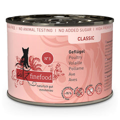 Catz Finefood Cat Wet Food No.3 Poultry 200g