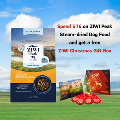 Ziwi Peak Steam Dried Dog Food Chicken with Orchard Fruits