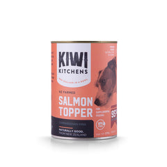 KIWI KITCHENS Salmon Topper Dog Wet Food Cans