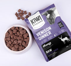 KIWI KITCHENS RAW Freeze Dried Venison Dinner Cat Food